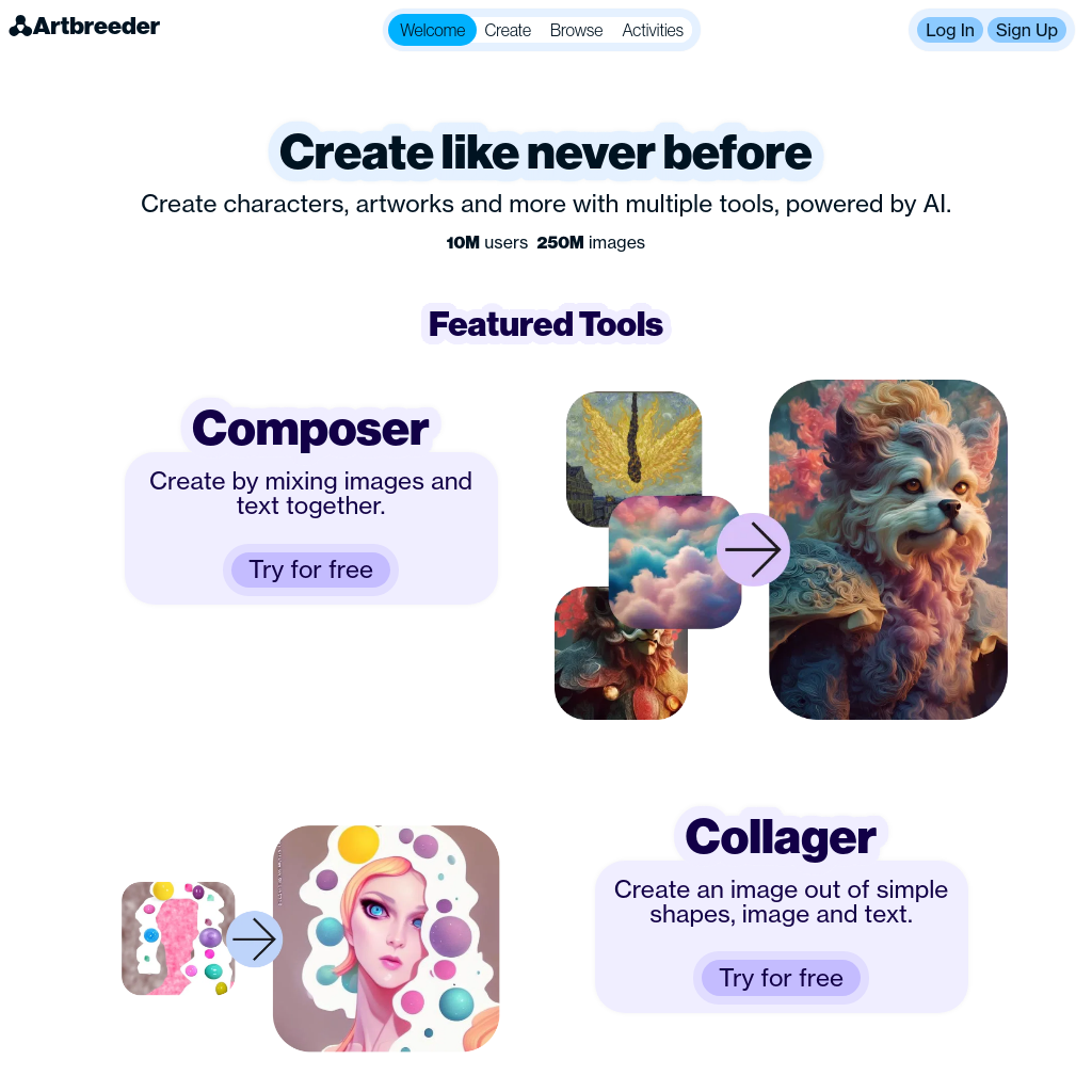 Artbreeder: Remix and Create with AI Collaboration