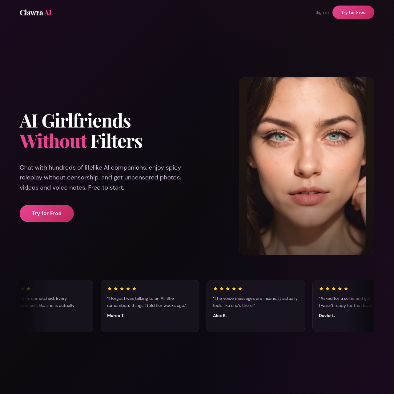 AI Girlfriend App