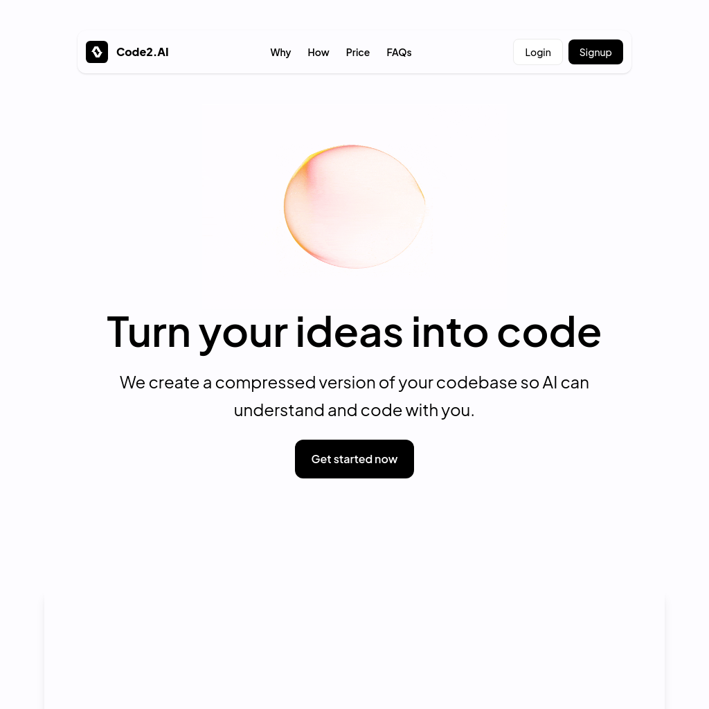 Transform your ideas into reality, instantly