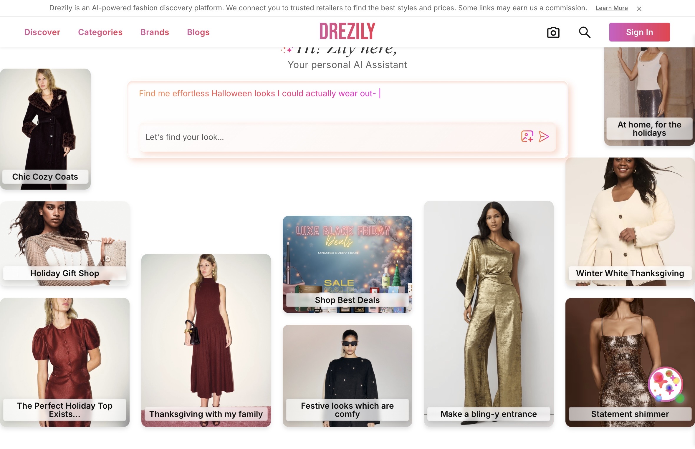 Drezily: Your AI Personal Shopper for Effortless Fashion Discovery