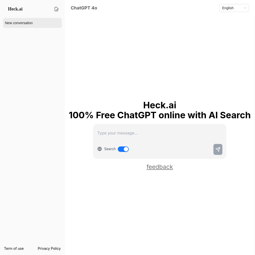 Heck.ai: Free ChatGPT – Your Smart Conversational AI Assistant | No Registration Needed