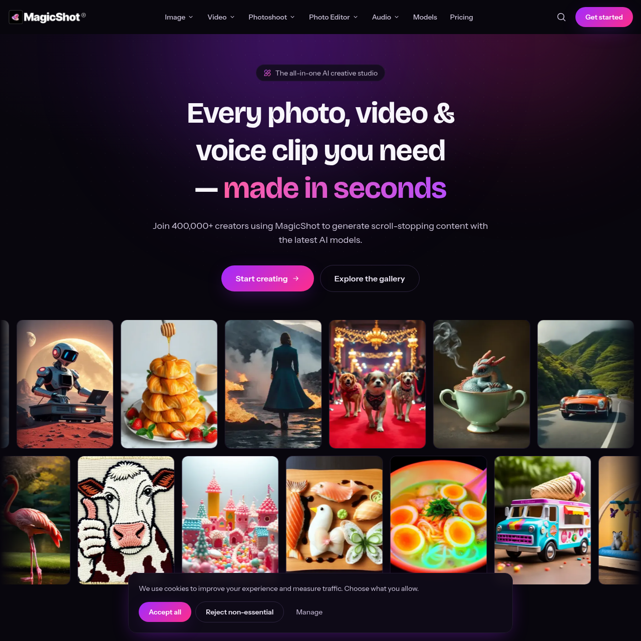 AI content creation tool