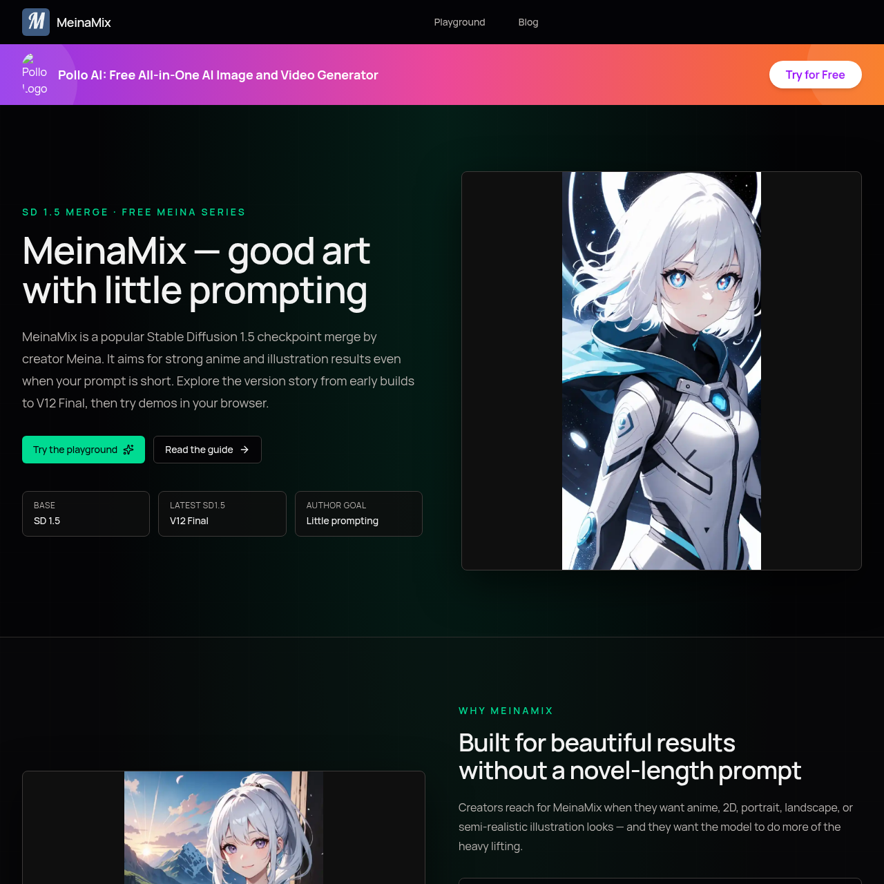 Anime art generator