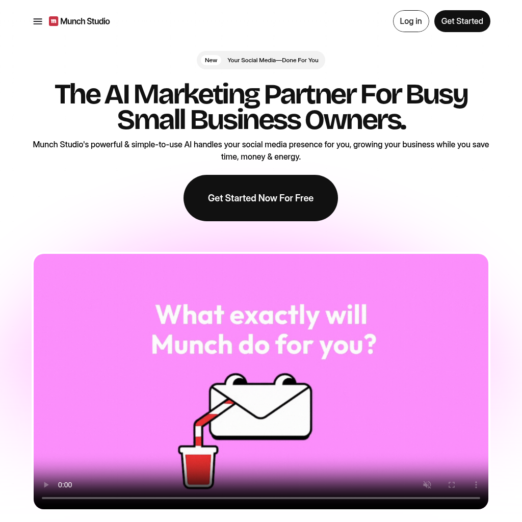 Munch Studio: Social Media for Business, Done for You. 