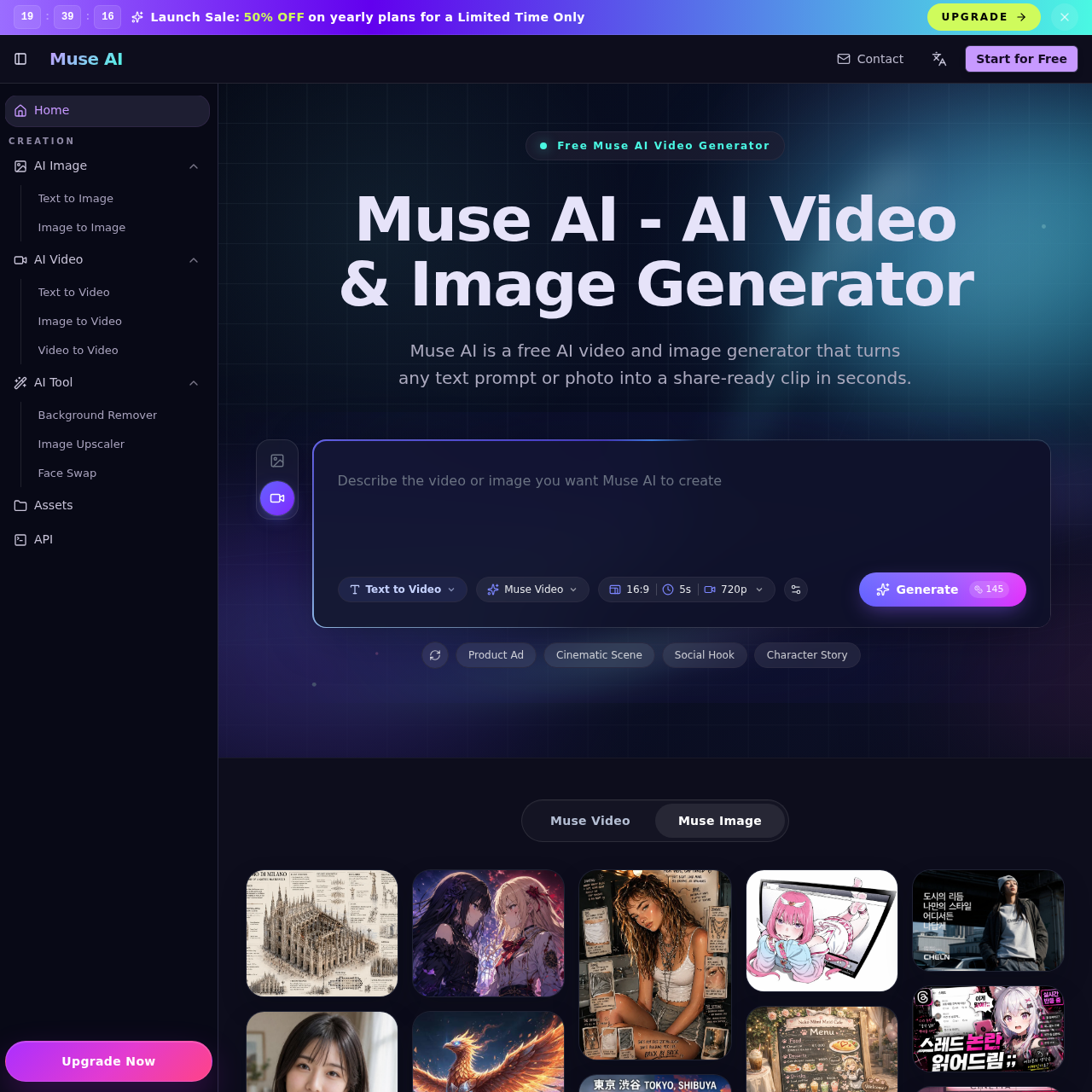 AI Video and Image Generator