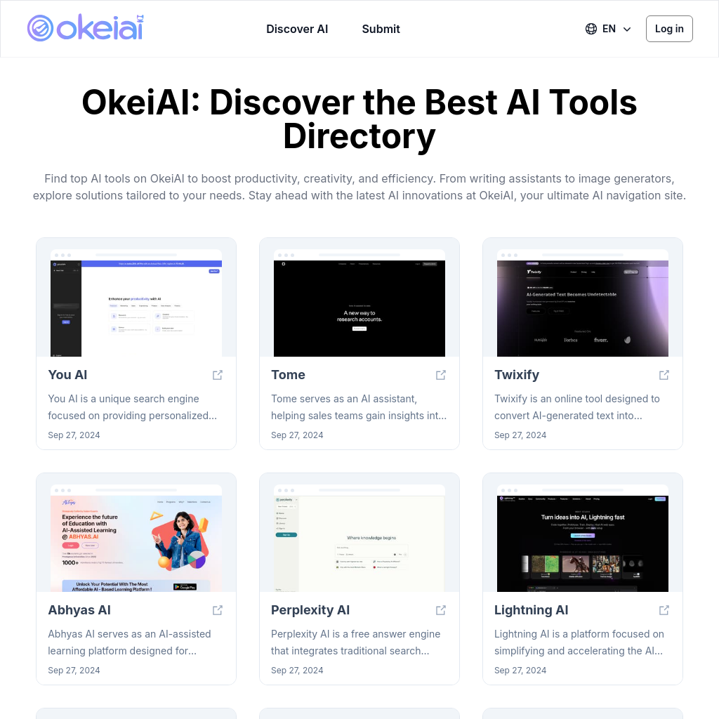 Discover Top AI Tools for Enhanced Productivity and Content Creation