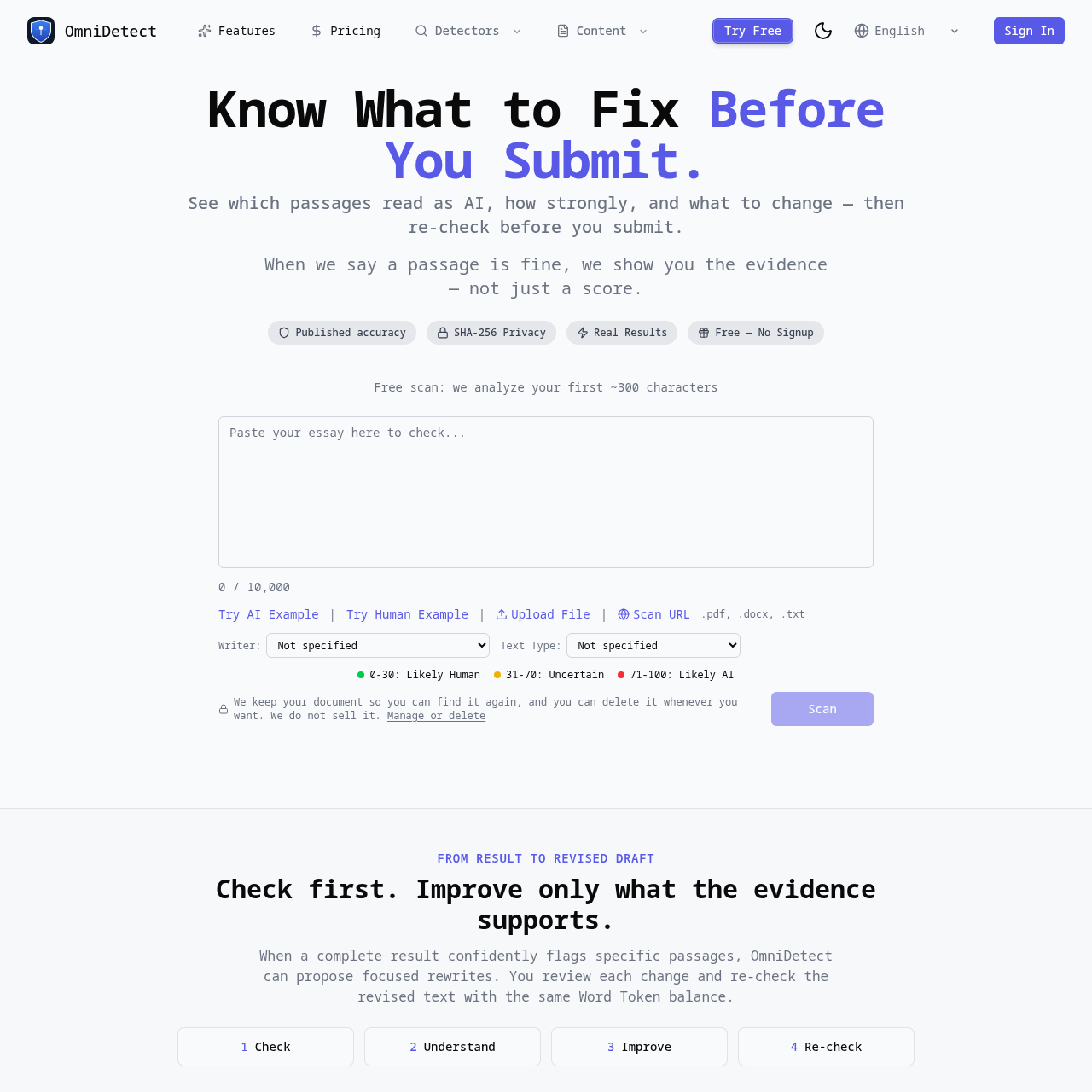 AI Content Detector