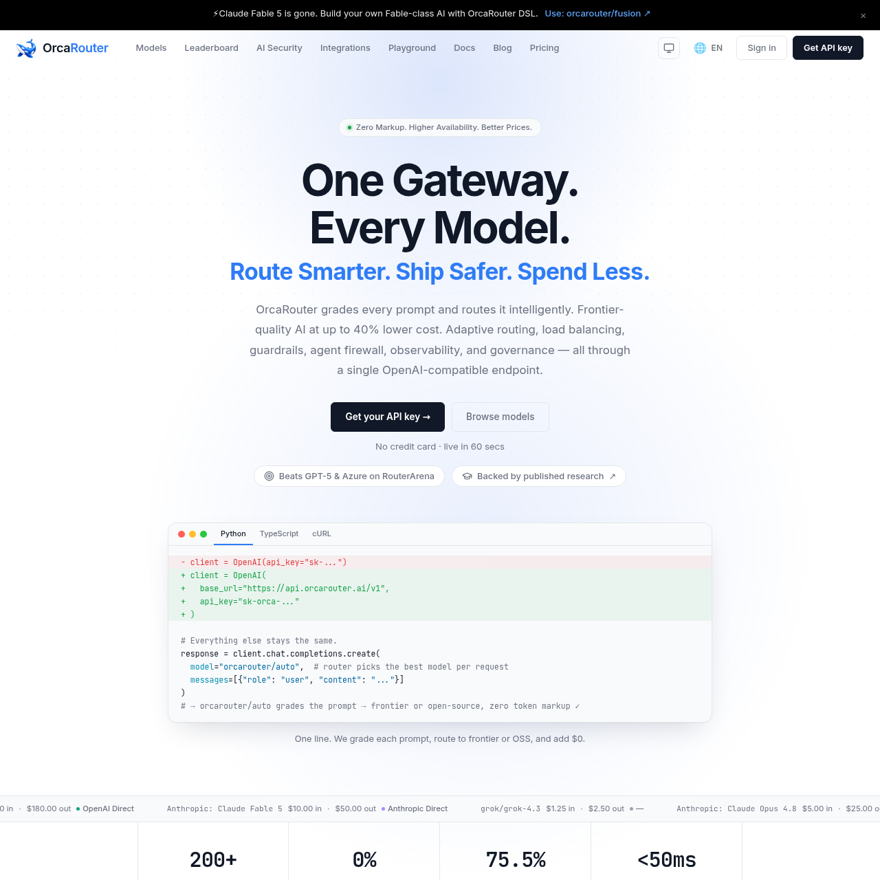 AI Gateway for Adaptive Routing