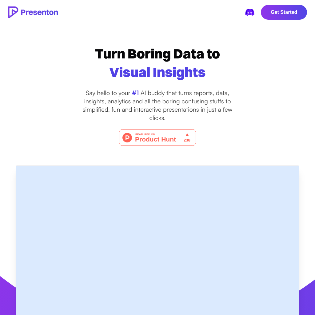 Presenton: Present Boring Data in a Cool Way
