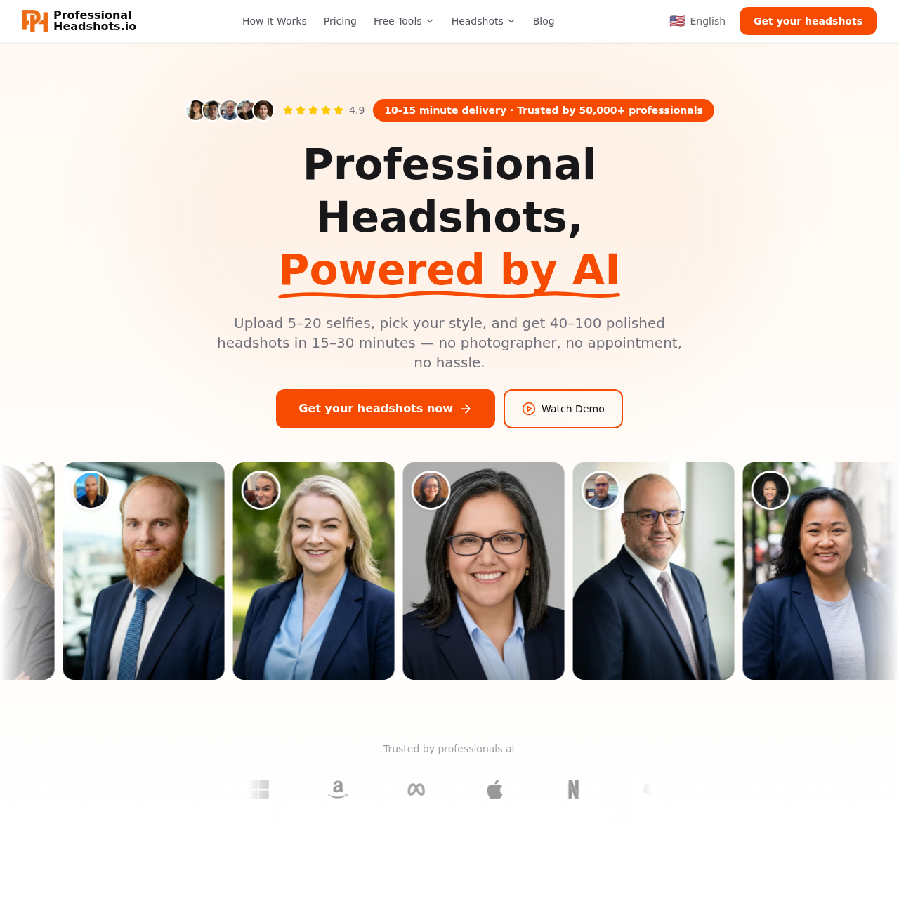 AI Headshots for Professionals