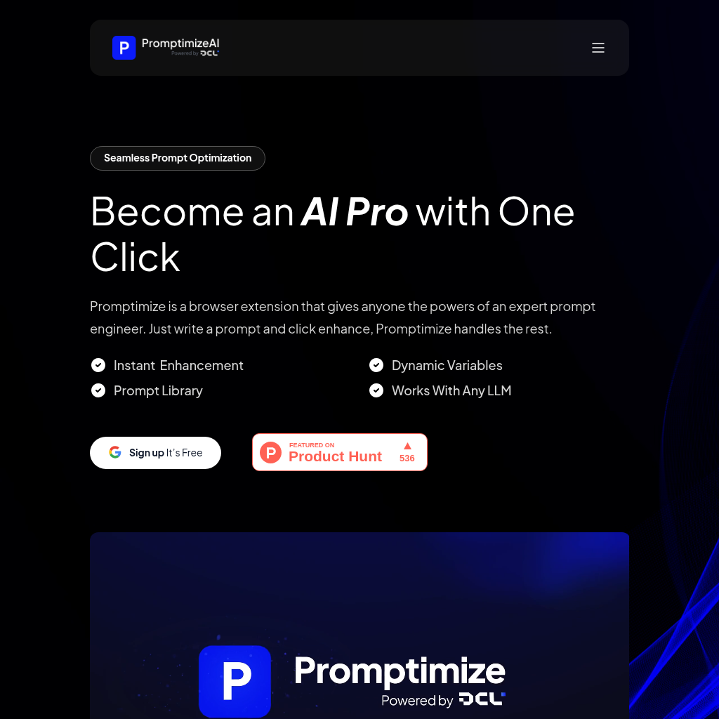 Promptimize: Elevate Your AI Prompts for Exceptional Results