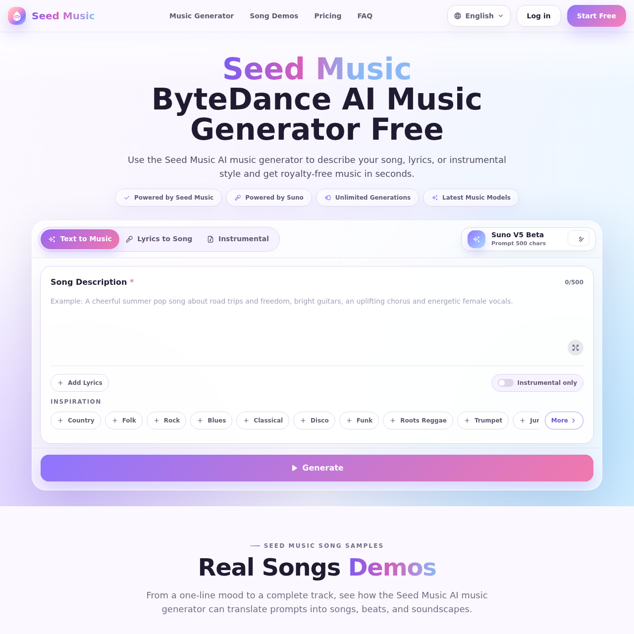 AI Music Generator