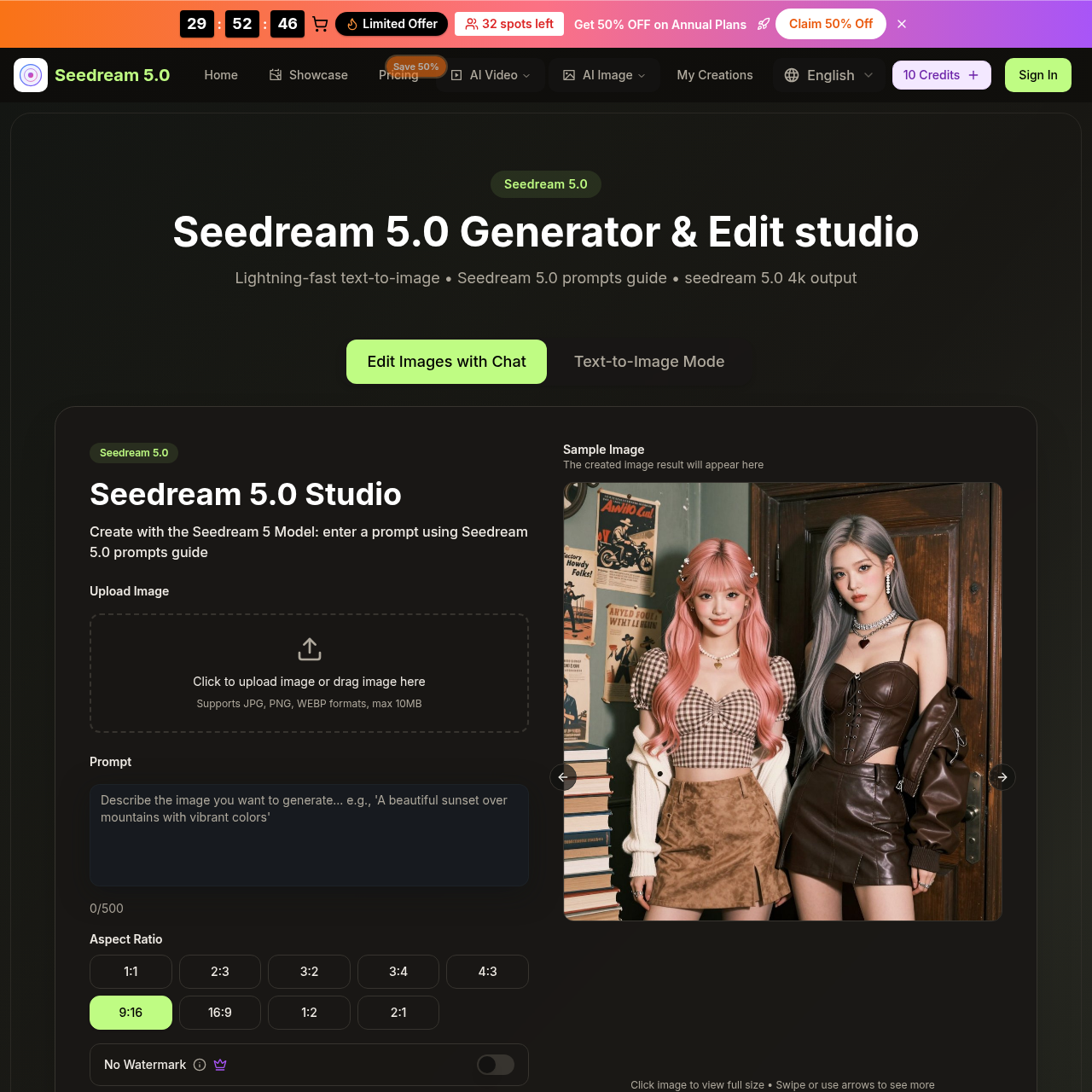 Seedream 5.0: Seedream 5.0: The Ultimate AI Image & Video Generator for Lightning-Fast, High-Quality Creations