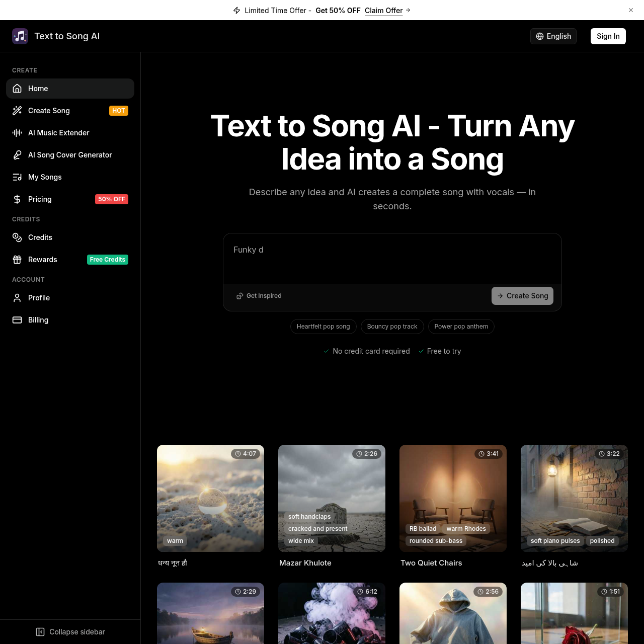 AI Song Generator