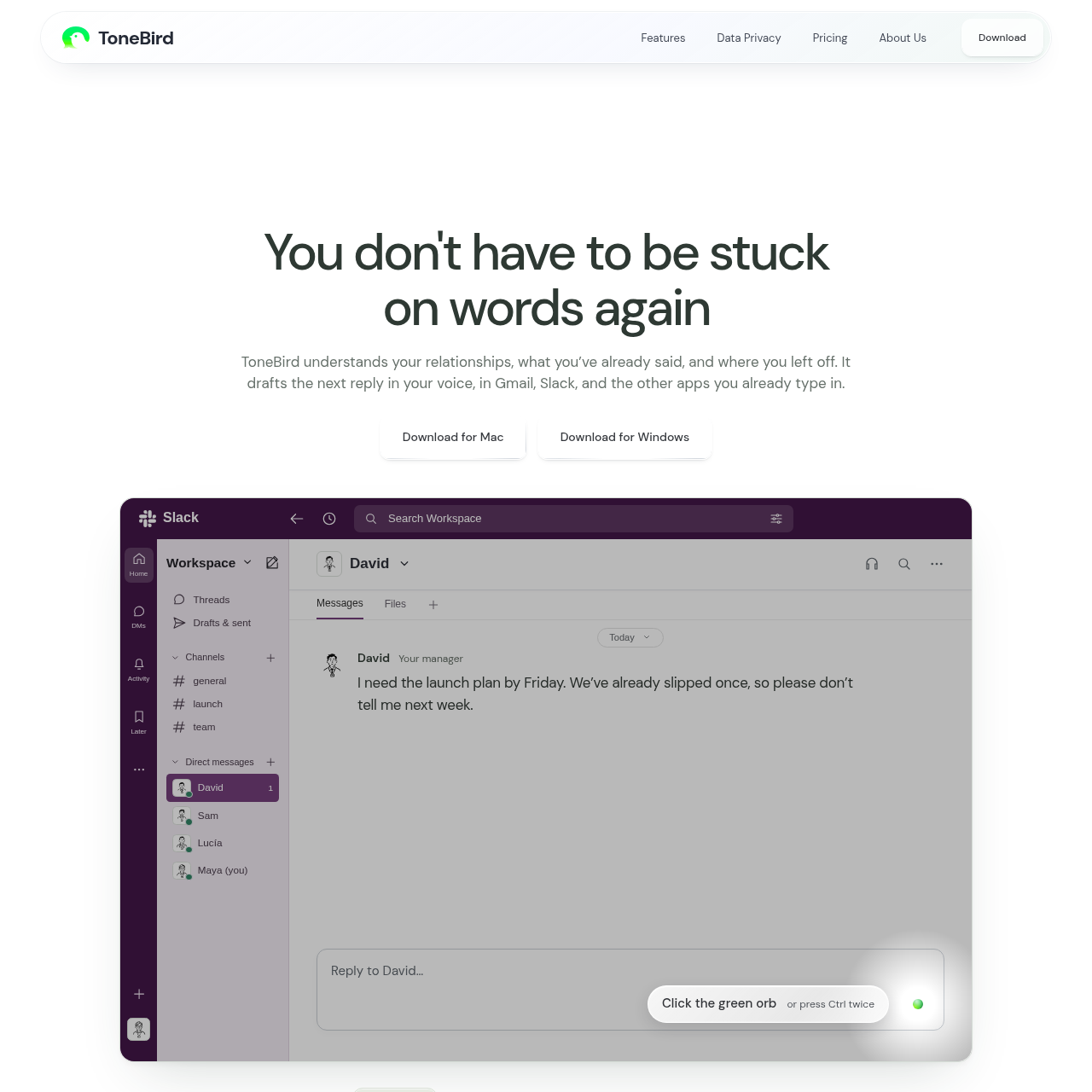AI email assistant