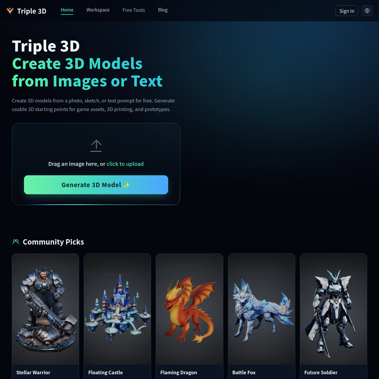 3D Model Generator