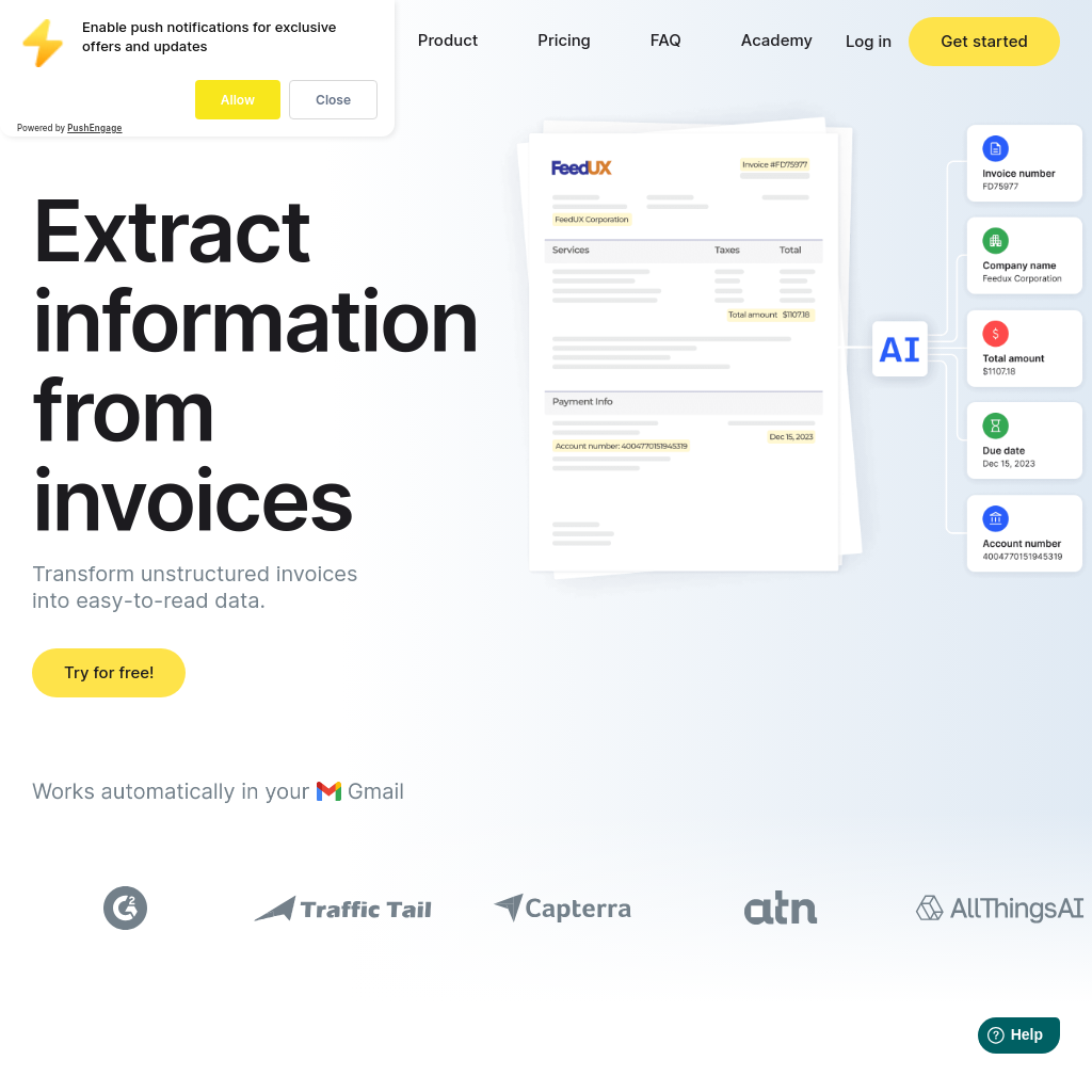 TurboDoc: Extract all information from invoices&receipts