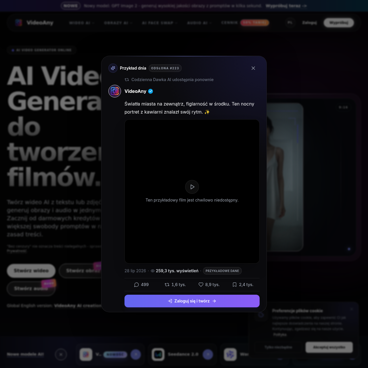 AI video generator
