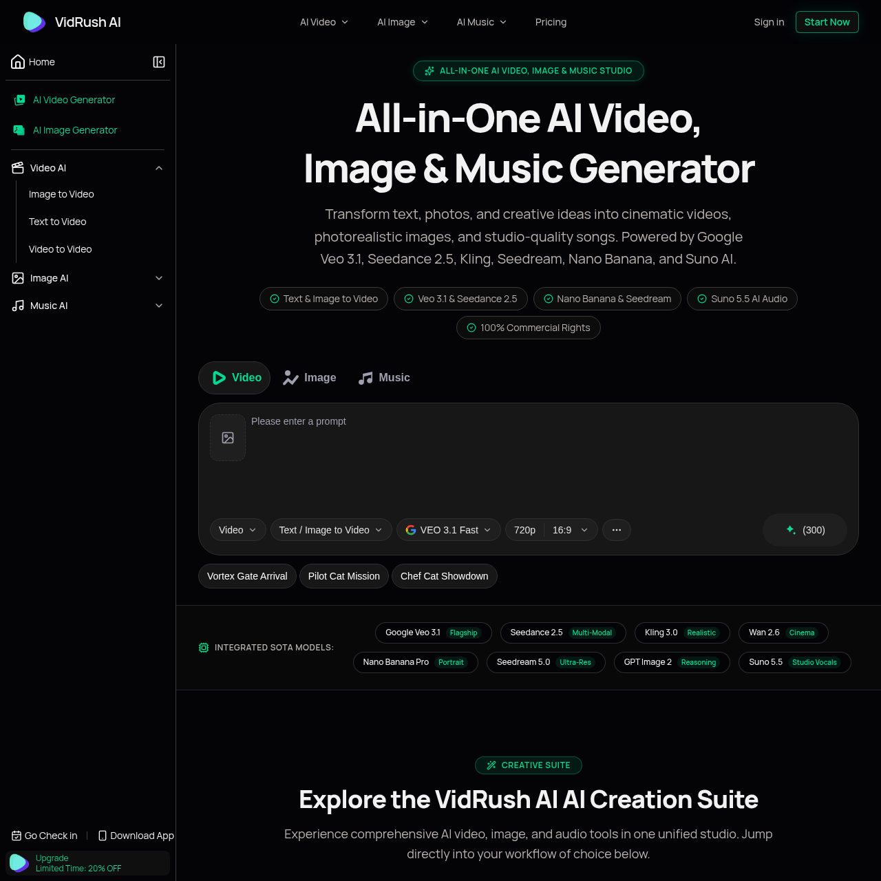 AI Content Creation Suite