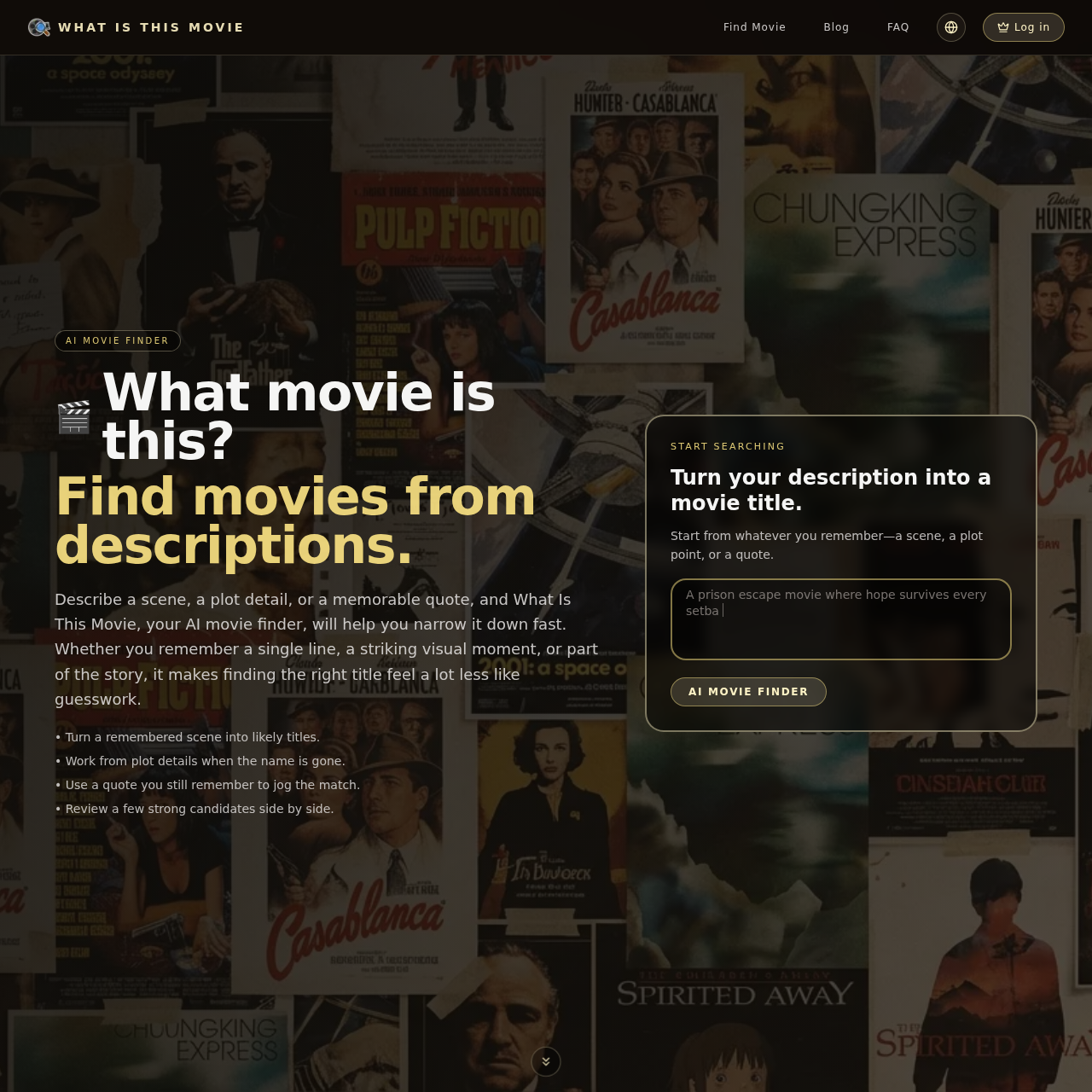Movie identifier