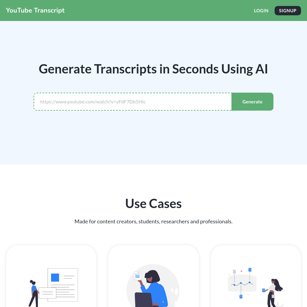 Accurate Video Transcripts in Seconds with AI Precision