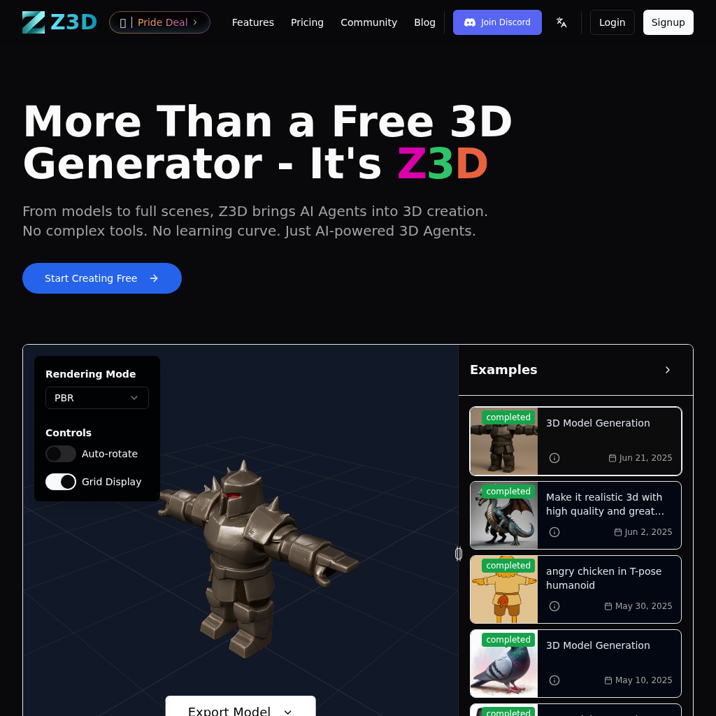 Z3D: Bring AI-powered 3D creation into your workflow